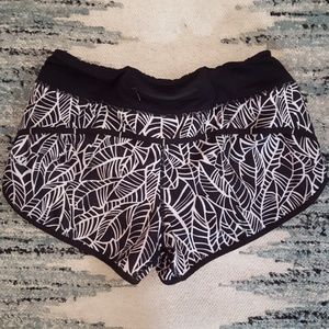 Lululemon speed shorts